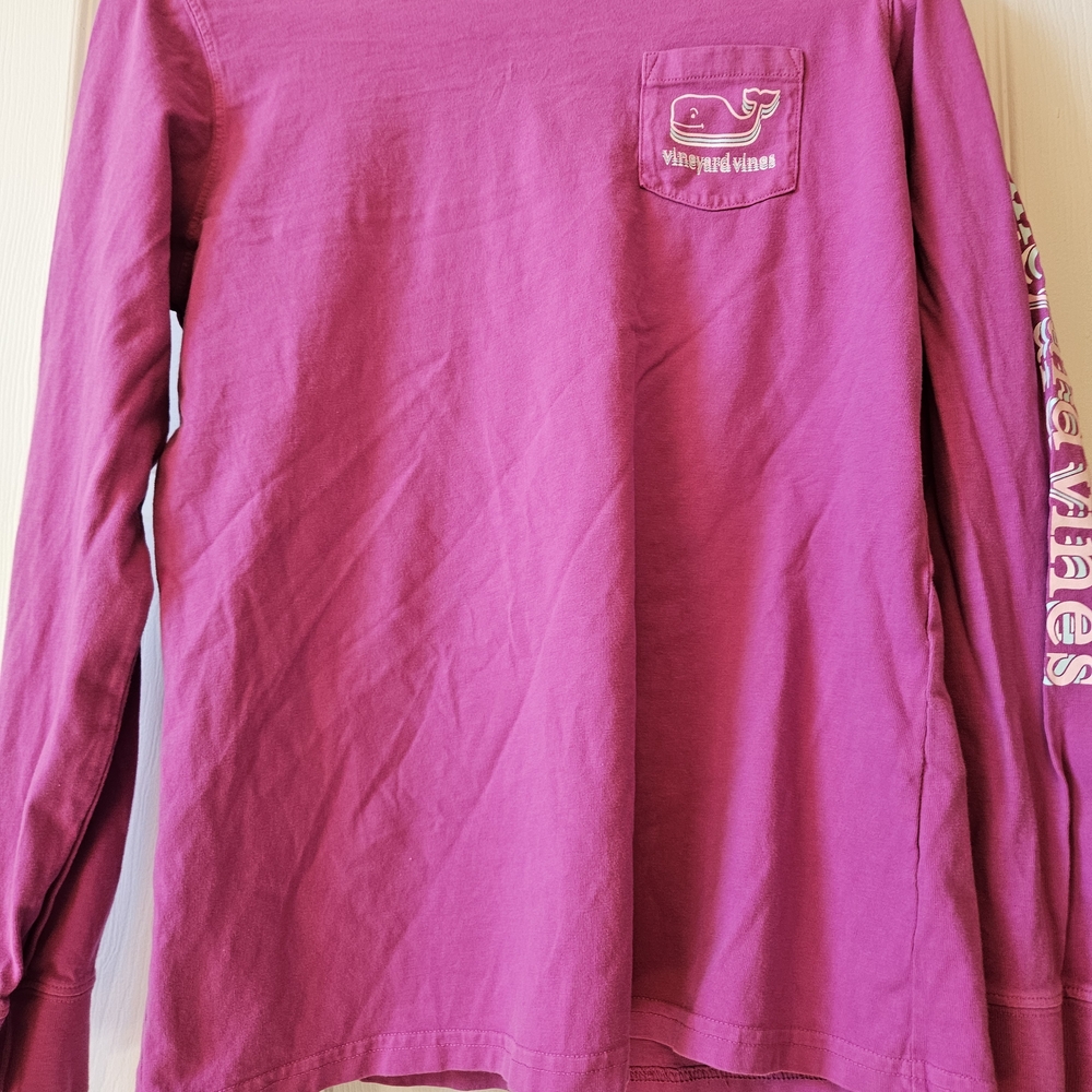 Vineyard Vines Pink Long Sleeve Shirt - Picture 2 of 11